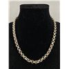 Image 1 : Heavy Silver Choker Necklace with Original Toggel Clasp