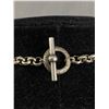 Image 3 : Heavy Silver Choker Necklace with Original Toggel Clasp