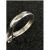 Image 4 : New Sterling Silver with Cubic Zirconia Stone Ring Marked Geogem. Size 7