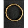 Image 3 : Vintage Hand Crafted Filigree Design Gold Tone Bangle