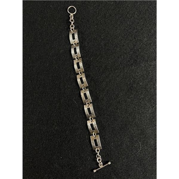 Mexican 925 Sterling Silver Links Bracelet