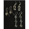 Image 1 : 3 Pairs of Sterling Silver Earrings