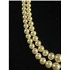 Image 2 : Vintage Double Strand Graduated Pearls Necklace Original Clasp