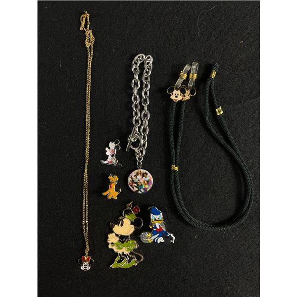 Various Vintage Walt Disney Jewelry