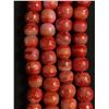 Image 2 : Extra Length Pink Glass Beads Necklace