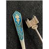 Image 2 : 2 Vintage Sterling Silver Spoons Bankok + Royal Castle 20.21gr