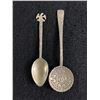 Image 1 : 2 Mexican Sterling Silver Souvenir Spoons 16.67gr