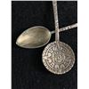 Image 3 : 2 Mexican Sterling Silver Souvenir Spoons 16.67gr