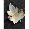 Image 3 : Sterling Silver Nicely Engraved Maple Leaf Brooch/Pin