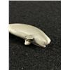 Image 2 : 2" L Signed Pewter Whale Brooch