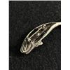 Image 3 : 2" L Signed Pewter Whale Brooch