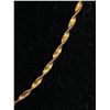 Image 2 : Unusual Sterling Silver Twister Ribbon Necklace