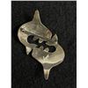 Image 2 : Vintage First Nations Possibly Haida Sterling Silver ( tested) Orca Brooch Hand Singed Alay