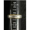 Image 1 : Louis Vuitton LV Ring Band. Gold Edged On Both Sides Size 10 Excellent Condition