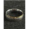 Image 2 : Louis Vuitton LV Ring Band. Gold Edged On Both Sides Size 10 Excellent Condition