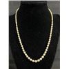 Image 1 : Vintage Genuine Pearls Necklace Hand Knotted & Graduated Original Clasp