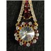 Image 2 : Beautiful Pair of Crystal Stones & Rhinestones Earrings