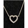 Image 2 : 925 Sterling Silver Pandora Heart Necklace