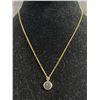 Image 1 : Pretty 1.20th Gold Filled Necklace