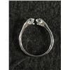 Image 4 : Unusual 18k Rolled Gold & Crystal Ring