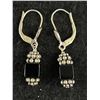 Image 2 : 2 Pairs of Sterling Silver Earrings 1 Marked Bond Boyd