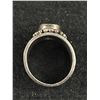 Image 3 : Very Nice Quality Vintage Sterling Ring with Large Garnets
