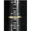 Image 1 : Small 10k Gold Ring with Small Diamonds 1 gr