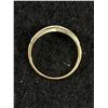 Image 3 : Small 10k Gold Ring with Small Diamonds 1 gr