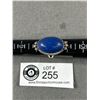Image 1 : Beautiful 925 Silver Ring with Large Lapis Stone