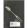 Image 1 : Pretty Silver Pickle Fork Marked 800. 15.6g
