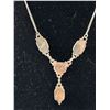 Image 3 : Beautiful 925 Silver with Turquoise Necklace
