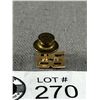 Image 3 : Vintage 10k Initial Lapel Pin