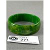 Image 2 : Vintage Baalite Bangle Bracelet- Marble Green Juice Swirl