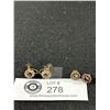 Image 1 : Vintage Earrings with Garnet Stones