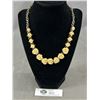 Image 1 : Vintage Carved Rose Design Links Necklace