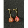 Image 2 : Lot of 3 1950's & 60's Lucite Earrings