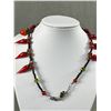 Image 3 : A Nice Colorful 1980's Art Glass Necklace