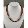 Image 3 : Vintage Glass Bead Necklace with Silvertone Beads