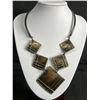 Image 2 : Lot of Vintage 1970's Celtic, Brutalist Hammered Jewelry