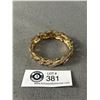 Image 1 : Large Vintage Faux Diamond Bangle Bracelet