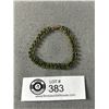 Image 1 : Vintage Gold Jade Stone Bracelet Very Lovely
