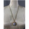 Image 2 : Tiger Eye Chalcedony Jasper, etc Vintage Necklaces