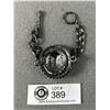 Image 2 : Vintage 3D Lions Head Bracelet Stand Out Piece!