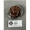 Image 1 : Beautiful Murano Glass Silver Mirror Compact