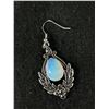 Image 2 : Very Chic! Silver Rhinestone Dangle Earrings