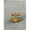 Image 5 : Beautiful Vintage Gold Tone Onyx Cufflinks