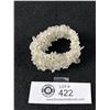 Image 1 : Natural Rock Crystal Stretch Bracelet