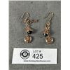 Image 1 : Gorgeous Gold Over Sterling Silver Earrings Tested 9.2gr