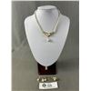Image 1 : Lovely Pearl Necklace & 2 Pearl Brooches