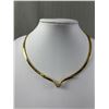 Image 2 : Beautiful Gold Plated Choker Necklace